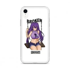Broken Promises Company Phone Cases Broken Anime Girl IPhone Case