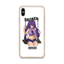 Broken Promises Company Phone Cases Broken Anime Girl IPhone Case