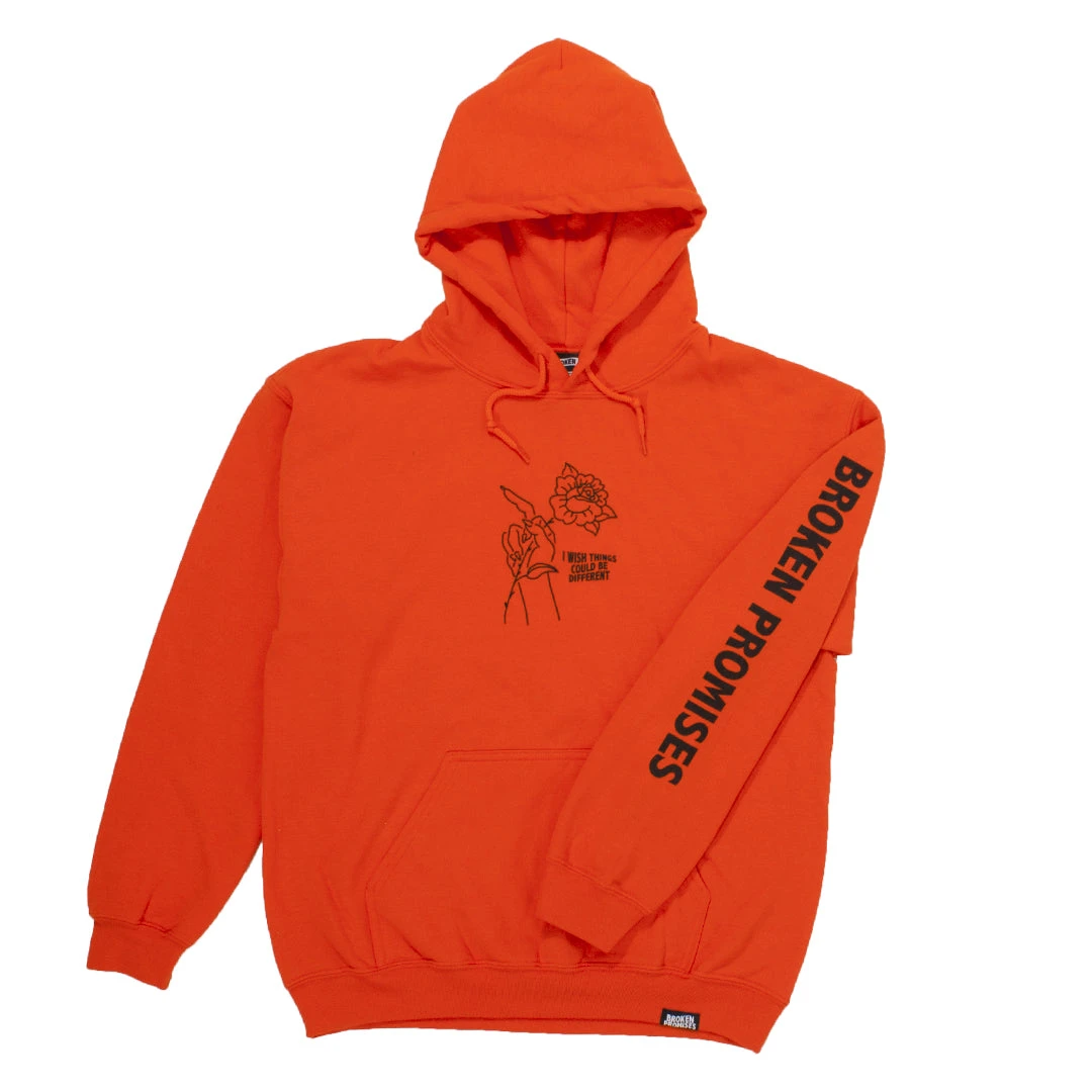 BROKEN PROMISES Hoodies Could Be Different Orange Hoodie