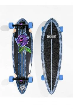 BROKEN PROMISES Sport BP X SC Screaming Thornless 33" Pintail Longboard Complete