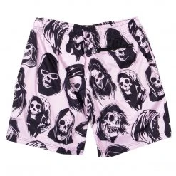 BROKEN PROMISES Bottoms Reaper Guide Shorts Pink
