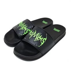 BROKEN PROMISES Accessories Graveyard Slides Blk/Green