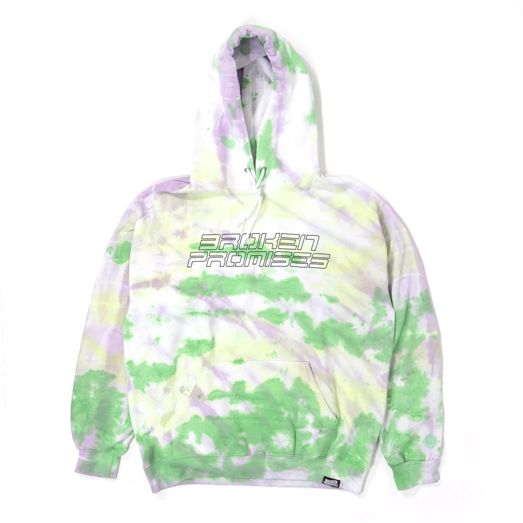 BROKEN PROMISES Spaced Out Tie Dye Hoodie Hoodies