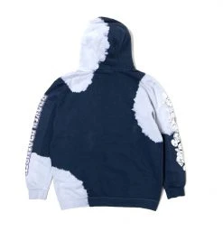 CASH Tie Dye Hoodies Stunt Devil Bleached Dye Hoodie