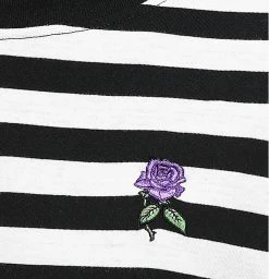 BROKEN PROMISES Thornless Striped Tee