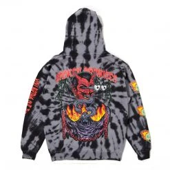 CASH Worst In Me Spiral Dye Hoodie